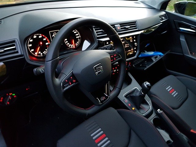 Free download Seat Ibiza Fr Car Interior -  free photo or picture to be edited with GIMP online image editor