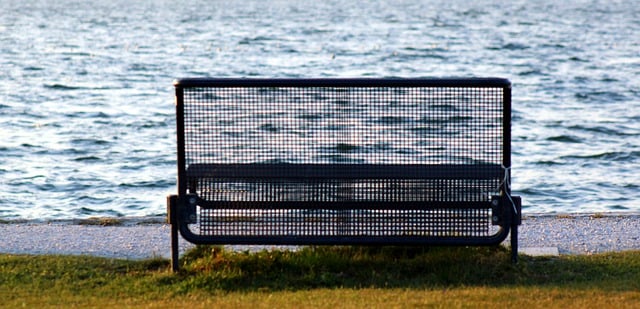 Free download seat outdoors sea quiet free picture to be edited with GIMP free online image editor