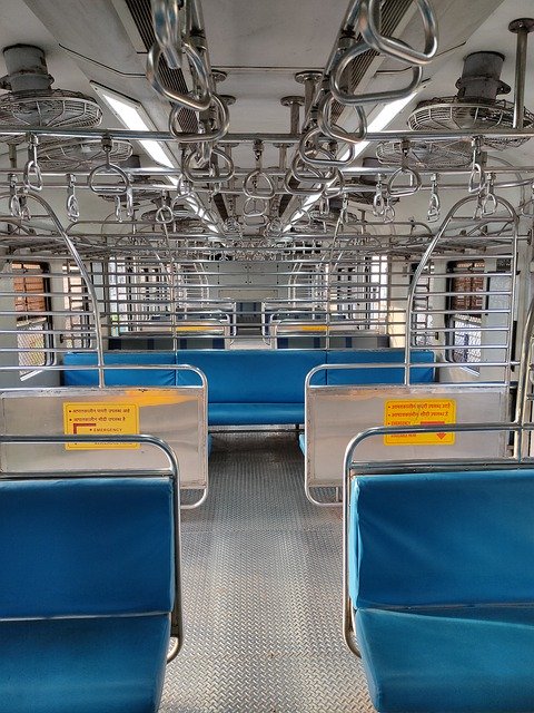 Free download Seats Interior Mumbai Local -  free photo or picture to be edited with GIMP online image editor