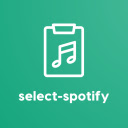 select spotify  screen for extension Chrome web store in OffiDocs Chromium