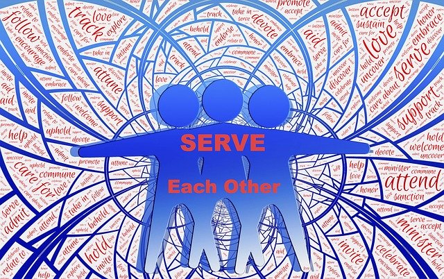 Free download Serve Service Togetherness -  free illustration to be edited with GIMP free online image editor