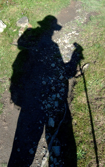 Free download shadow trek trekker walker free picture to be edited with GIMP free online image editor