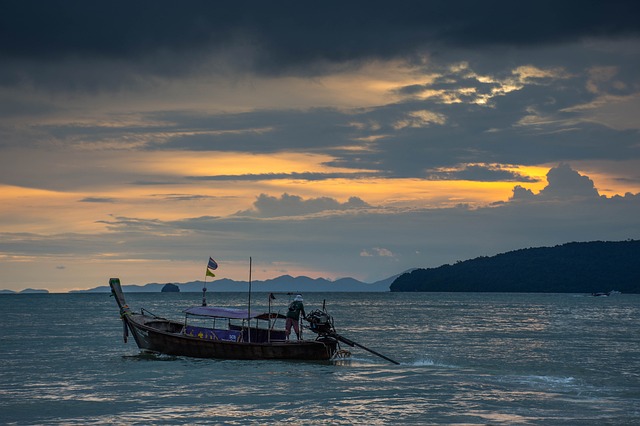 Free download ship sea thai sky thailand cruise free picture to be edited with GIMP free online image editor