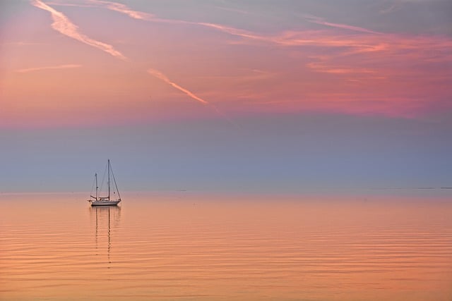 Free download ship sunlight ijsselmeer reflection free picture to be edited with GIMP free online image editor