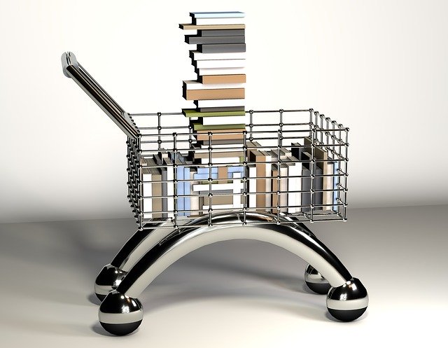 Free download Shopping Cart Books Read -  free illustration to be edited with GIMP free online image editor