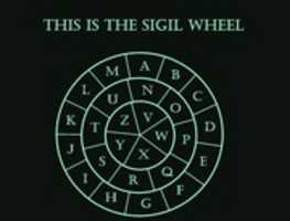 Free download Sigil wheel free photo or picture to be edited with GIMP online image editor