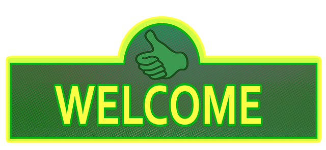 Free download Signage Welcome Greeting -  free illustration to be edited with GIMP free online image editor