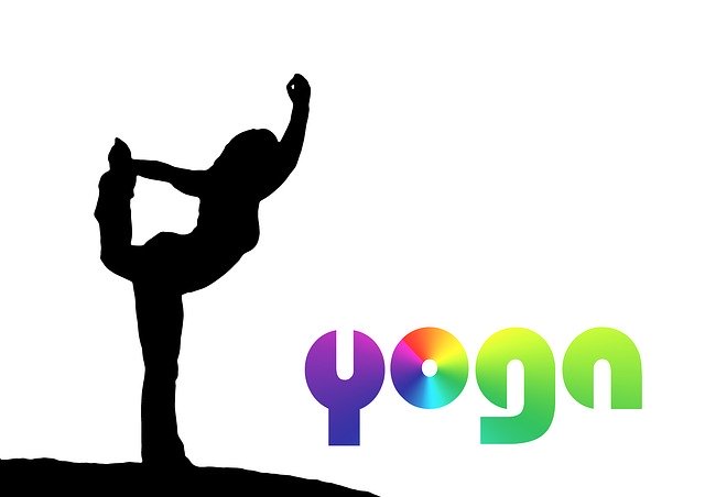 Free download Silhouette Woman Yoga -  free illustration to be edited with GIMP free online image editor