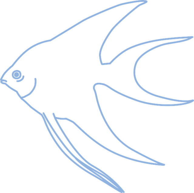 Free download Simple Angelfish Tropical Fish - Free vector graphic on Pixabay free illustration to be edited with GIMP free online image editor