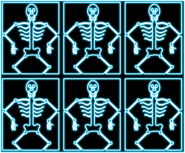 Free download Skeleton Halloween Background -  free illustration to be edited with GIMP free online image editor