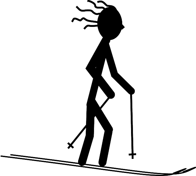 Free download Skier Ski Silhouette - Free vector graphic on Pixabay free illustration to be edited with GIMP free online image editor