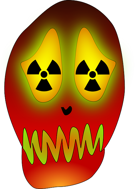 Free download Skull Atom Energy - Free vector graphic on Pixabay free illustration to be edited with GIMP free online image editor