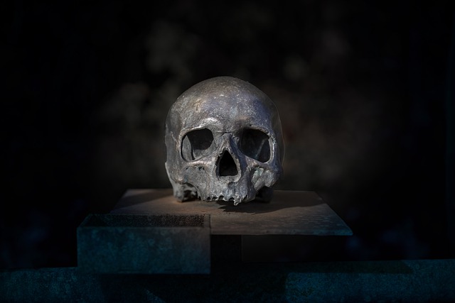 Free download skull death sculpture free picture to be edited with GIMP free online image editor