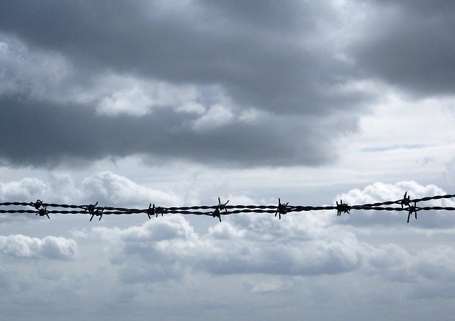 Free download Sky Clouds Cable Barbed -  free photo or picture to be edited with GIMP online image editor