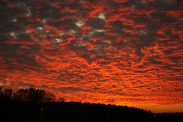 تنزيل Sky Clouds Red مجانًا - صورة أو صورة مجانية ليتم تحريرها باستخدام محرر الصور عبر الإنترنت GIMP