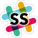 Slack Sticker  screen for extension Chrome web store in OffiDocs Chromium