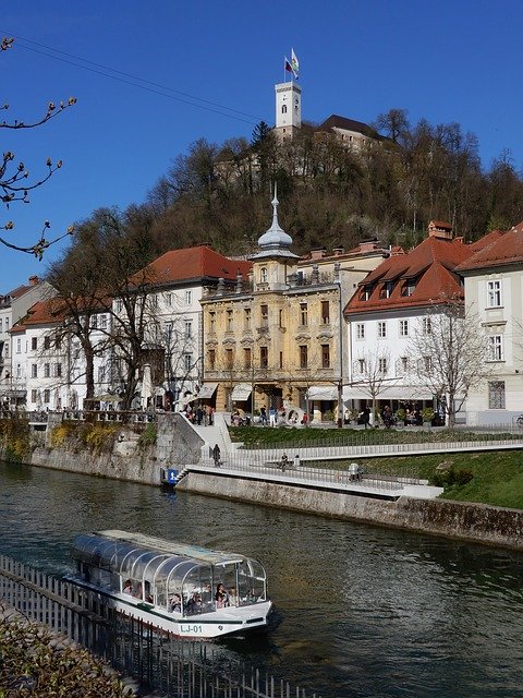 Free download Slovenia Ljubljana Channel -  free photo or picture to be edited with GIMP online image editor