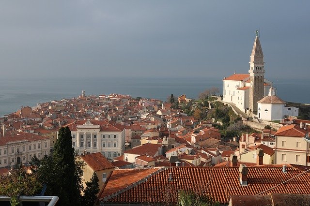 Free download Slovenia Piran Architecture -  free photo or picture to be edited with GIMP online image editor