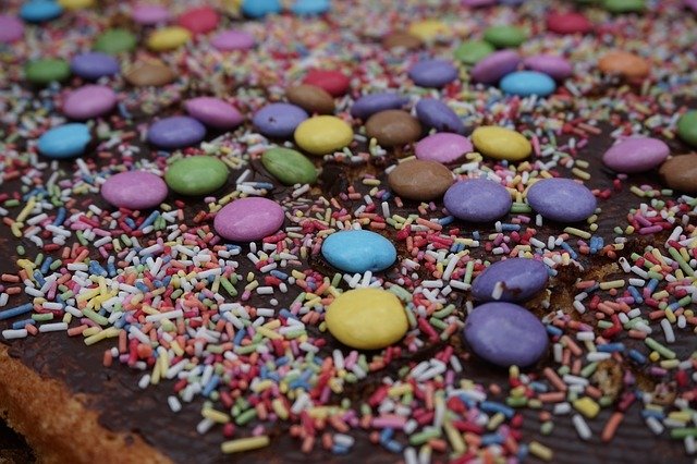 Free download Smarties Cake ChildrenS Birthday -  free photo or picture to be edited with GIMP online image editor