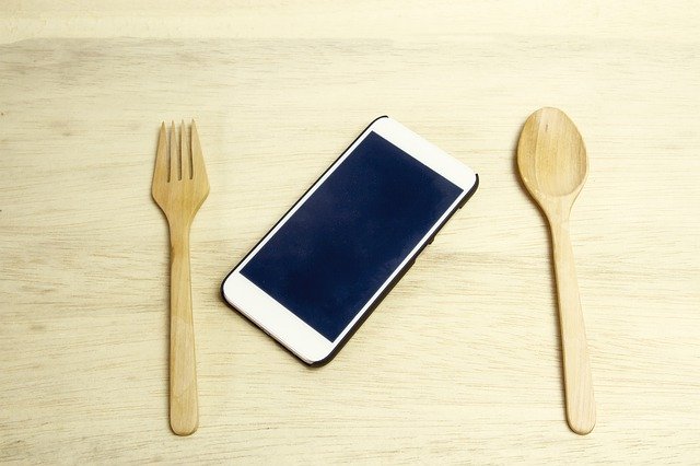 Free download Smartphone Wooden Spoon -  free photo or picture to be edited with GIMP online image editor