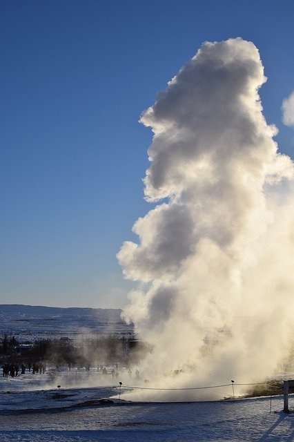 Free download Smoke Stack Iceland -  free photo or picture to be edited with GIMP online image editor