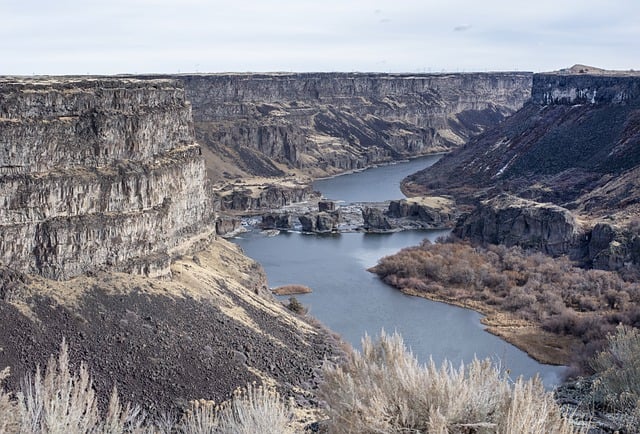 قم بتنزيل صورة مجانية من Snake River Canyon Twin Falls Idaho مجانًا لتحريرها باستخدام محرر الصور المجاني عبر الإنترنت GIMP