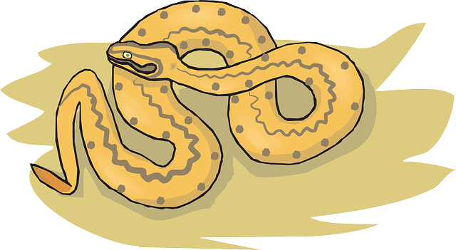 Free download Snake Sand Desert - Free vector graphic on Pixabay free illustration to be edited with GIMP free online image editor