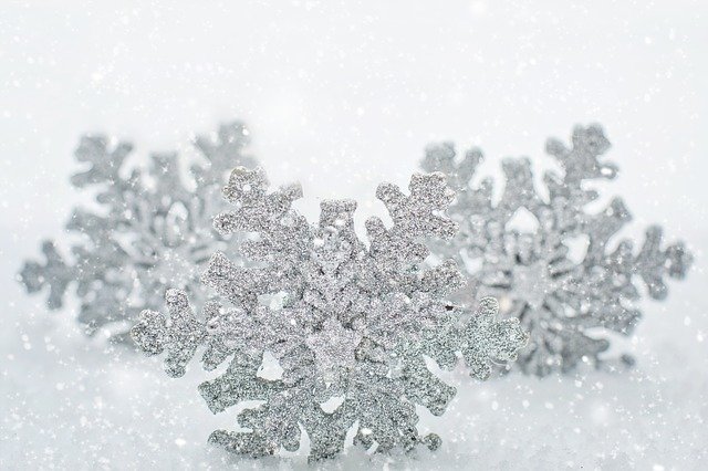 Free download Snowflakes Background Border White -  free photo or picture to be edited with GIMP online image editor