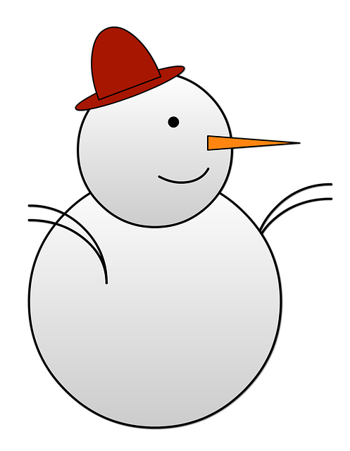 Free download Snowman Christmas Winter -  free illustration to be edited with GIMP free online image editor