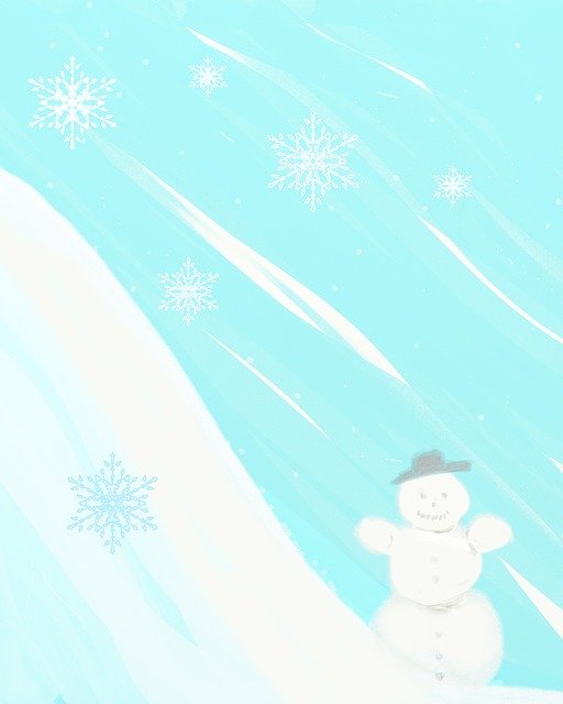 Free download Snow Snowman Christmas -  free illustration to be edited with GIMP free online image editor