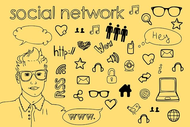 Free download Social Network Media Friendship -  free illustration to be edited with GIMP free online image editor