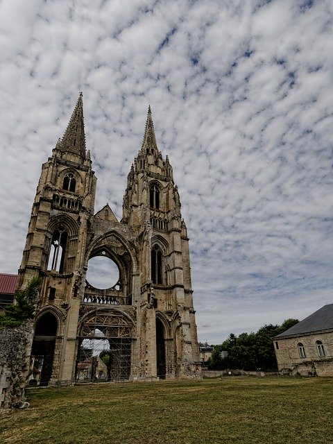 Free download Soissons France Cathedral -  free photo or picture to be edited with GIMP online image editor