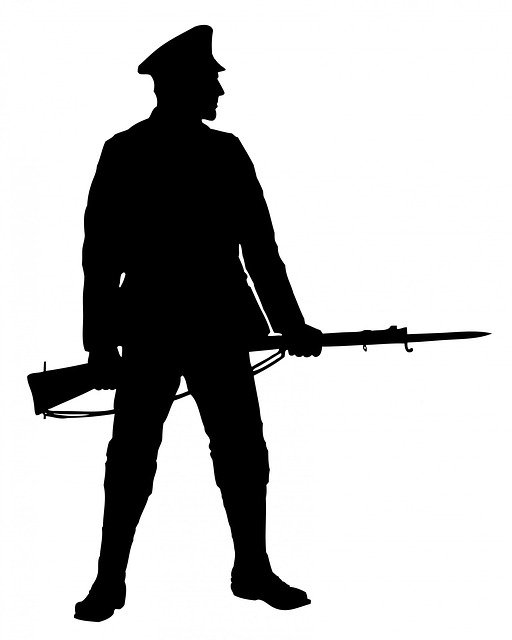 Free download Soldier Rifle Bayonet -  free illustration to be edited with GIMP free online image editor