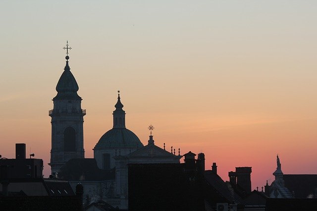 Free download Solothurn Skyline Morning -  free photo or picture to be edited with GIMP online image editor