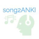 Song To Anki  screen for extension Chrome web store in OffiDocs Chromium