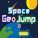 Space Geo Jump  screen for extension Chrome web store in OffiDocs Chromium