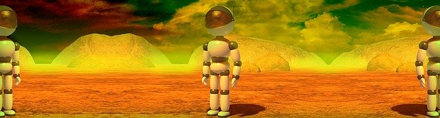 Free download Space Mars Astronaut -  free illustration to be edited with GIMP free online image editor