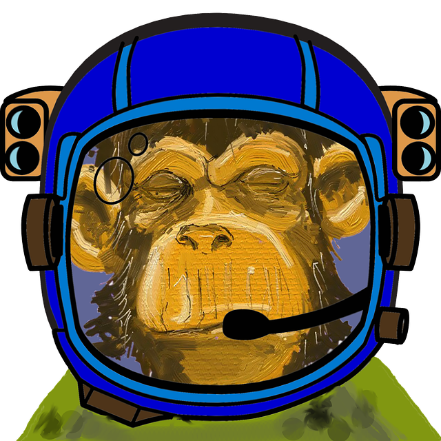 Free download Space Monkey -  free illustration to be edited with GIMP free online image editor