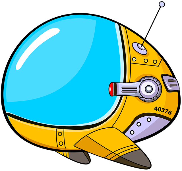 Free download Spaceship Space Fantasy -  free illustration to be edited with GIMP free online image editor