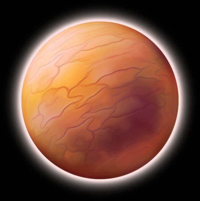 ดาวน์โหลดฟรี Sphere Planet Orange - ภาพประกอบฟรีที่จะแก้ไขด้วย GIMP โปรแกรมแก้ไขรูปภาพออนไลน์ฟรี