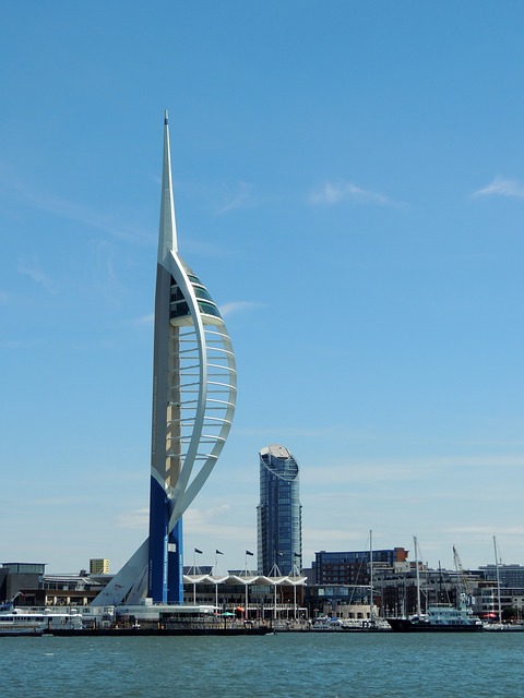 Free download Spinnaker Tower Gosport England -  free photo or picture to be edited with GIMP online image editor