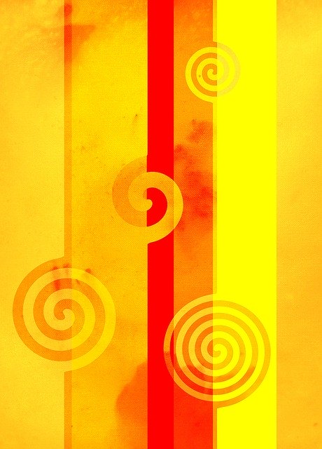 Free download Spirals Background Abstract -  free illustration to be edited with GIMP free online image editor