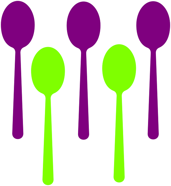 Free download Spoons Cutlery Eating - Free vector graphic on Pixabay free illustration to be edited with GIMP free online image editor