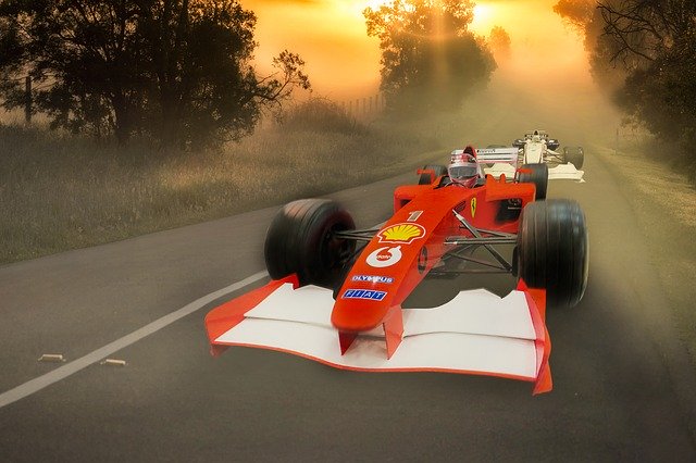 Free download Sport Car Racing Formula 1 -  free illustration to be edited with GIMP free online image editor