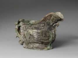 Free download Spouted Ritual Wine Vessel (Guang) free photo or picture to be edited with GIMP online image editor