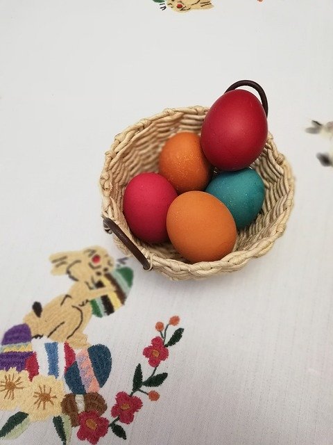 Free download Spring Easter Eggs Painted -  free photo or picture to be edited with GIMP online image editor