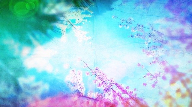 Free download Spring Sky Color -  free illustration to be edited with GIMP free online image editor