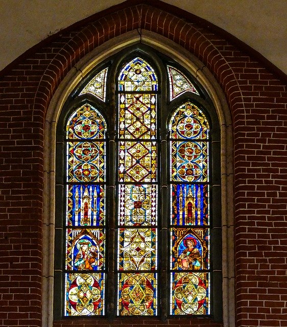 Free download Stained Glass Window Old -  free photo or picture to be edited with GIMP online image editor