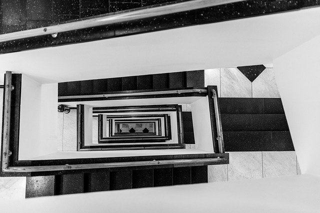 Free download Staircase Bauhaus Architecture -  free photo or picture to be edited with GIMP online image editor