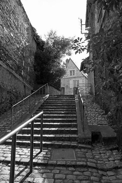 Free download Staircase In The City Architecture -  free photo or picture to be edited with GIMP online image editor